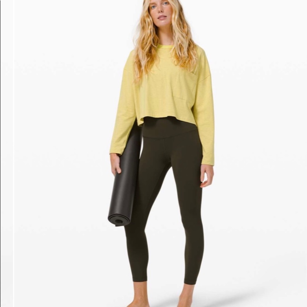 Lululemon Align Pant II *25" Dark Olive NWOT - Picture 15 of 16